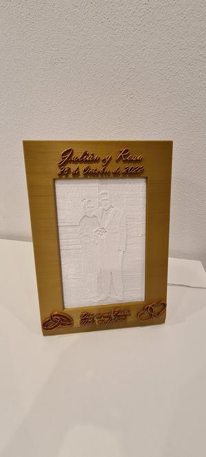 Frame for Litophanes of Photographs