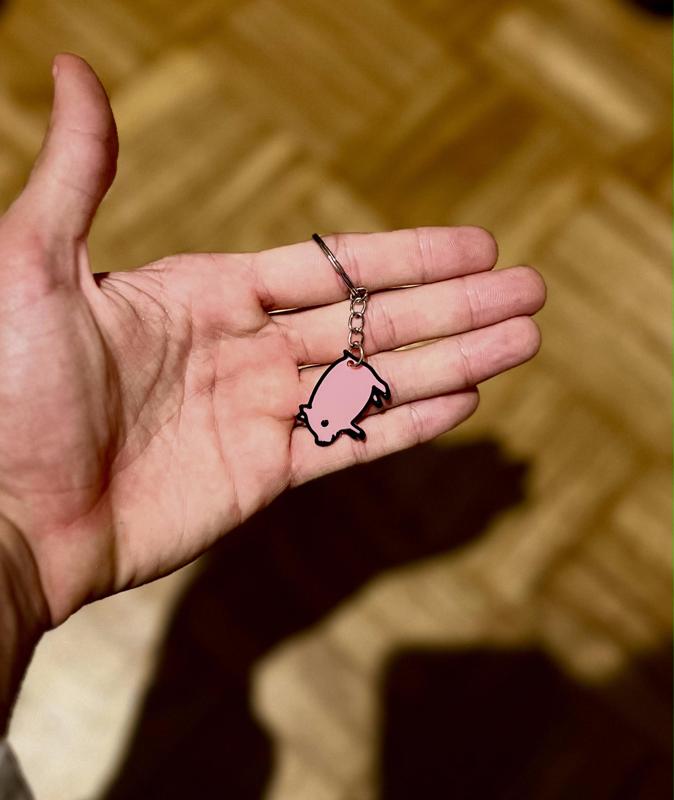 Keychain Pig // llalavero Cerdito