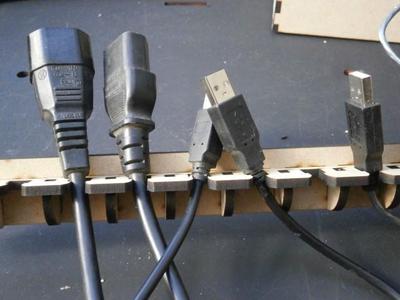 USB cable Hanger