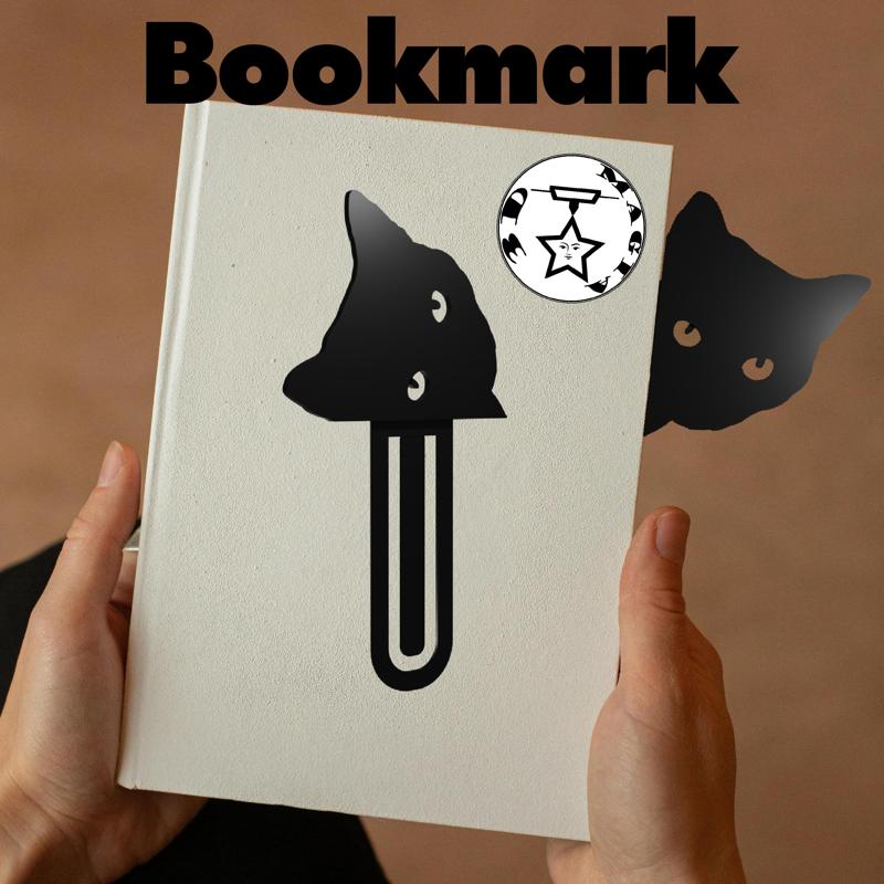 Cat Face Bookmark / Cat Bookmark / Gato bookmark