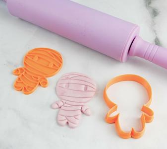 Halloween mummy cookie cutter and stamp
