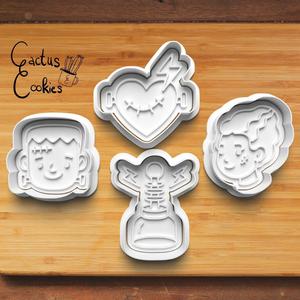 Frankenstein Cookie Cutter set 0952