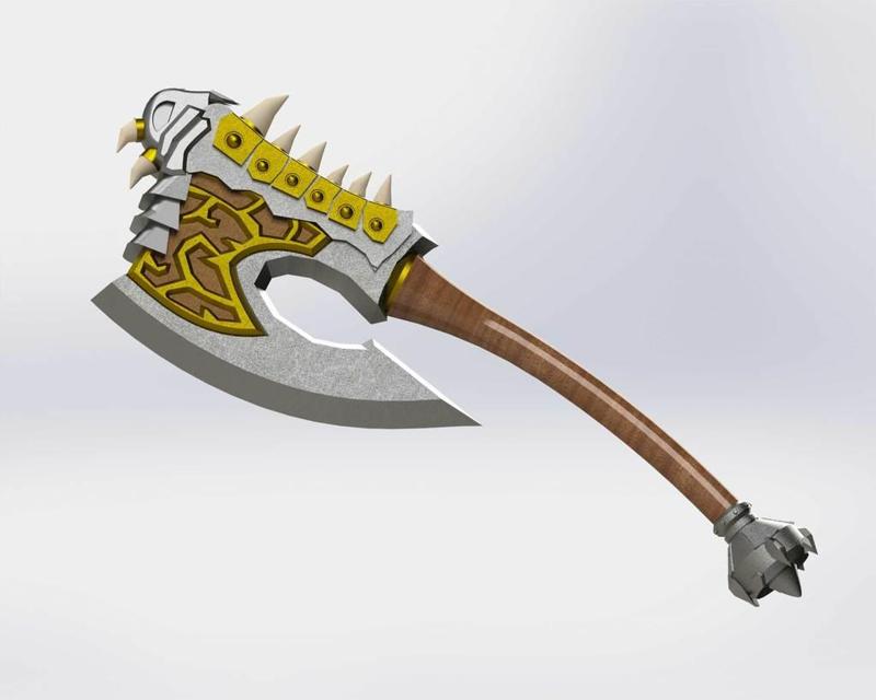 Gorehowl Battle Ready Axe Head