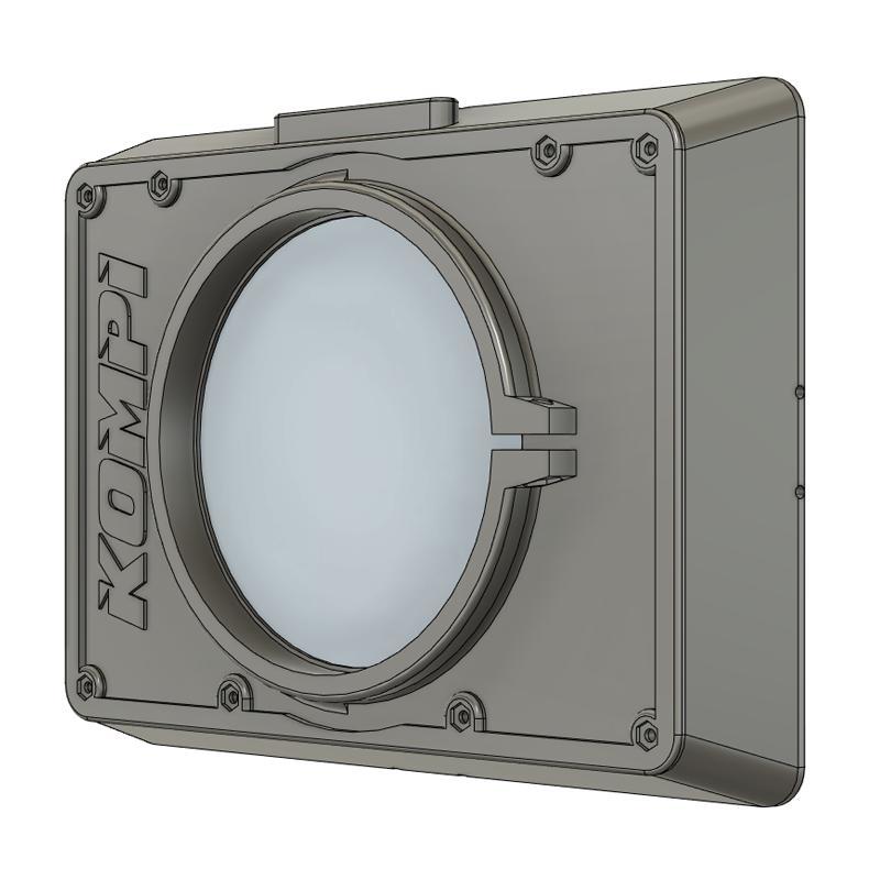 Kompi - the printable clip-on Mattebox for 4x4 and 4x5,65 filters