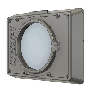 Kompi - the printable clip-on Mattebox for 4x4 and 4x5,65 filters