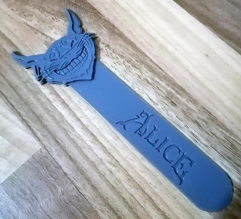 AMERICAN MCGEE'S ALICE - Cheshire Cat BOOKMARK