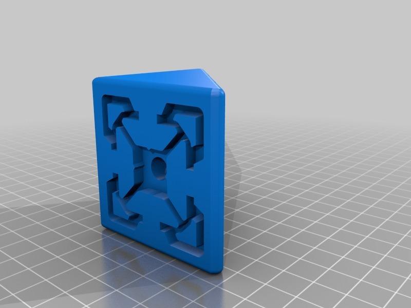 T-Slot 90 Degree Corner for 45x45mm System