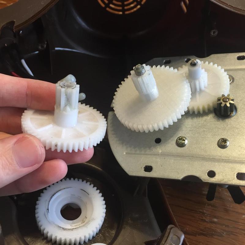 Oster Ice Cream Maker gear