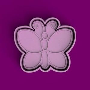 butterfly cutter + stamp / butterfly cutter + stamp