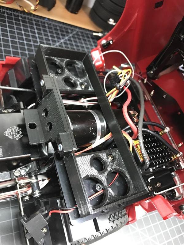 Tamiya Truck 1/14 Euro Cab Mounted Battery Box