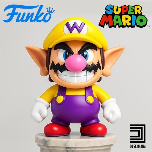 Wario Super Mario Bros Toyart