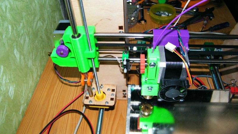 X-idler X-motor for Prusa i3 50 mm