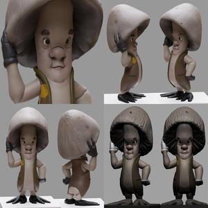 the mushroom - 3d printable file