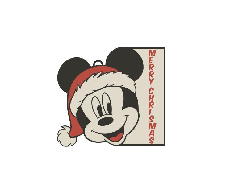 Mickey merry christmas