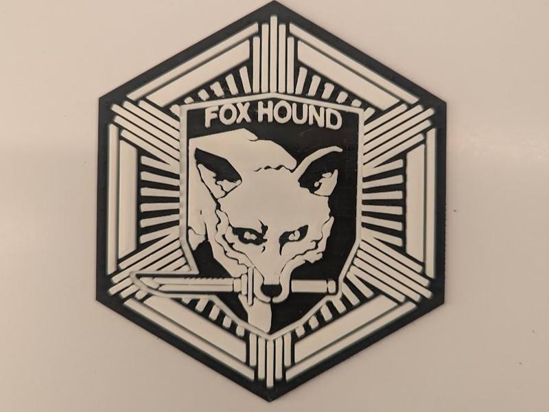 Hex Tile Coaster - Metal Gear Solid Foxhound