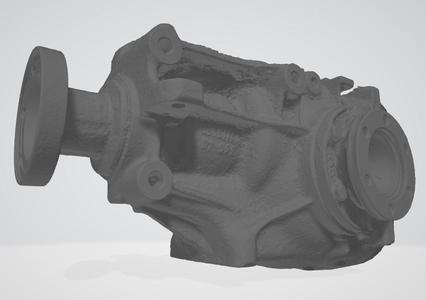 BMW E34 Rear Differential 3d scan