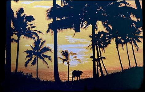 INDIAN LANDSCAPE-PAISAJE INDIA-HUEFORGE