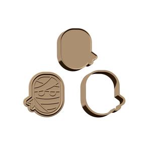 SOLID SHAMPOO MOLD PRESS - BATH BOOM MOLD PRESS - MUMMY