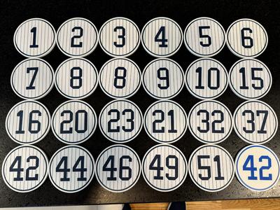 Yankees Monument Park Coaster Set