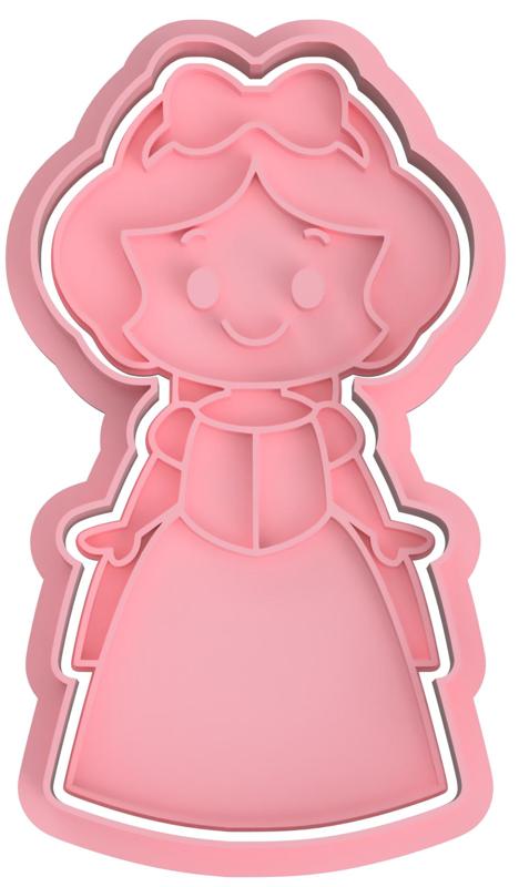 SNOW WHITE PRINCESS CUTTER FOR COOKIE AND FONDANT