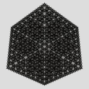 Hyperbolic Octahedron Fractal | Additive Sierpinski Style | Level 4