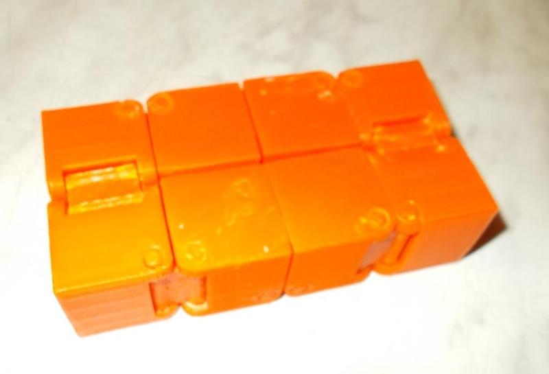 Fidget Cube assemble in parts