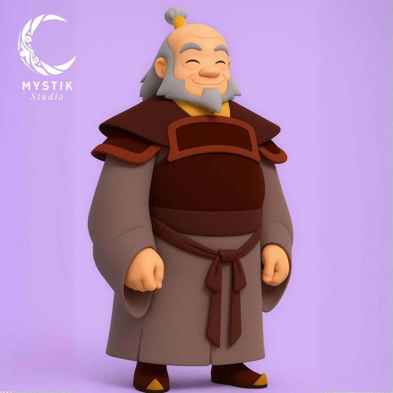 Iroh – Avatar: The Last Airbender – Cartoon 3D Style Figure