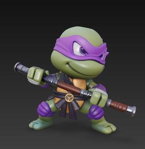 Figurine 3D Donatello Chibi à Imprimer