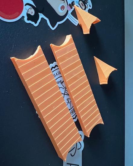 Pinewood Derby fenders for dadbod thin to win