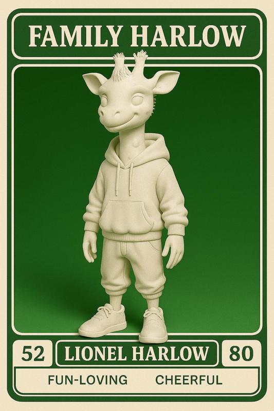 Lionel Harlow Family - Flownimal STL file