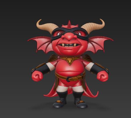 chibi demon warrior 4