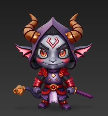 chibi demon gerrero 23