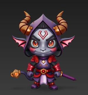 chibi demon gerrero 23