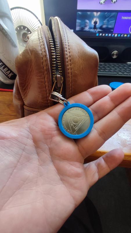 Recovery Token / Coin Holder 30mm OD X 3mm H