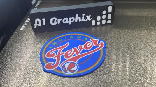 Indiana Fever WNBA Basketball Coaster