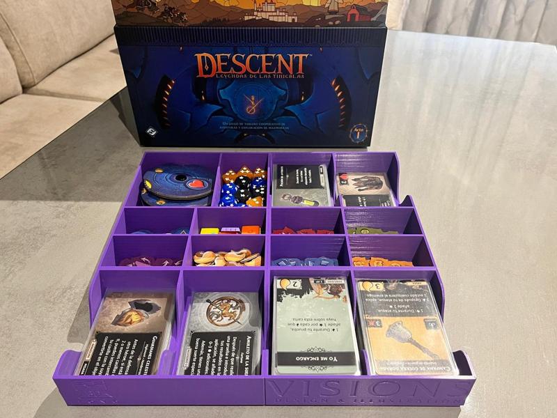 Insert/Organizer for Descent: Legends of the Dark