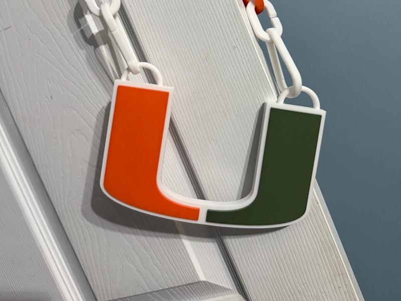Miami Hurricanes Big Chain  