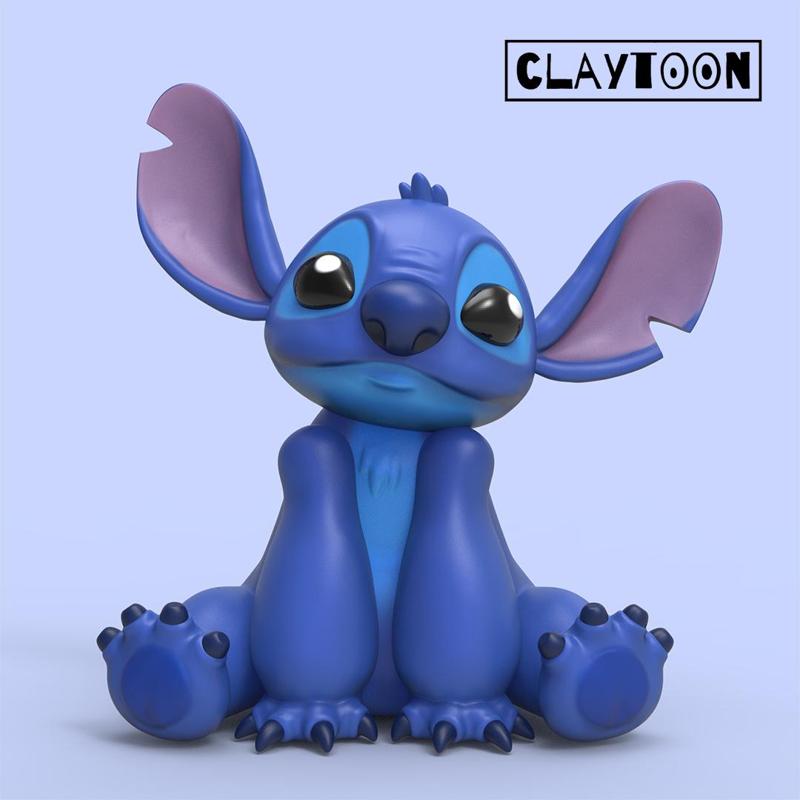 Stitch from lilo&stitch, 3D printable figure.