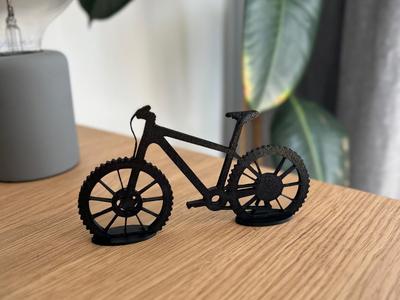 Mountain Bike Display with Stand