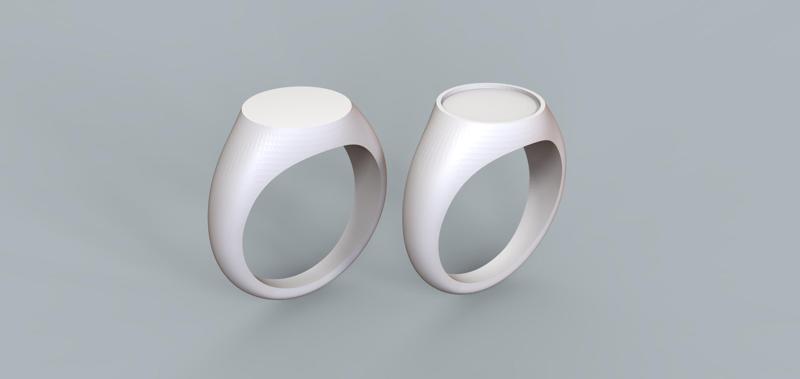 64 ANILLOS SELLO VARIOS DISEÑOS / 64 VARIOUS SEAL SIGNET RINGS / 64 BAGUES D'ÉTANCHÉITÉ DIFFÉRENTES