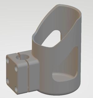 Motorcycle bootle holder