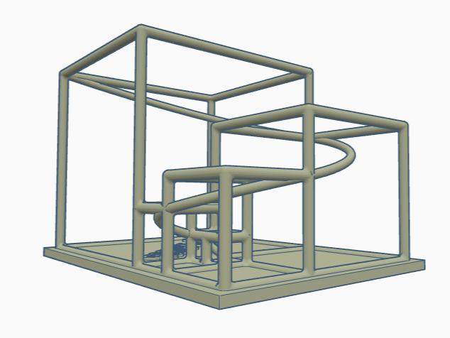 3d Golden Ration Sculpture