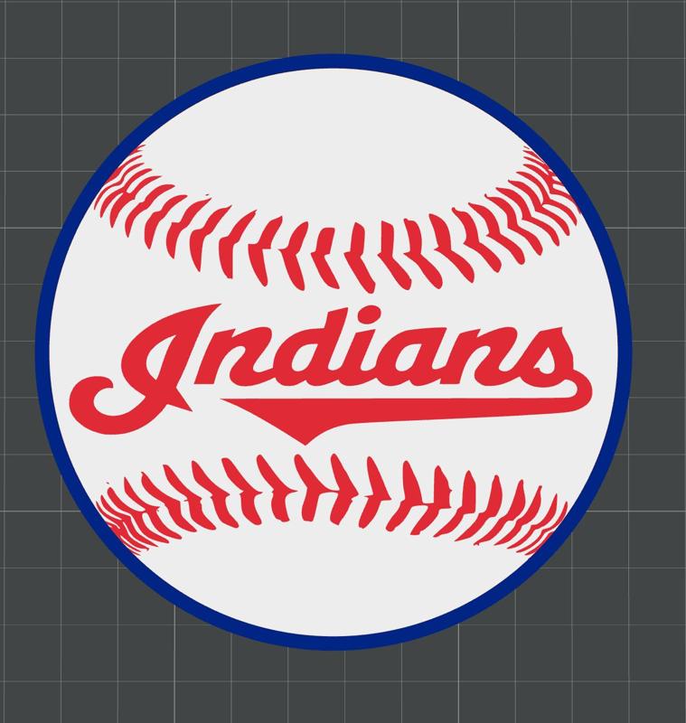 Cleveland Indians Coaster