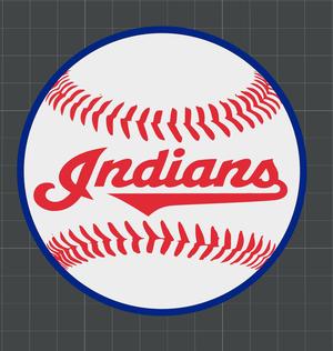 Cleveland Indians Coaster