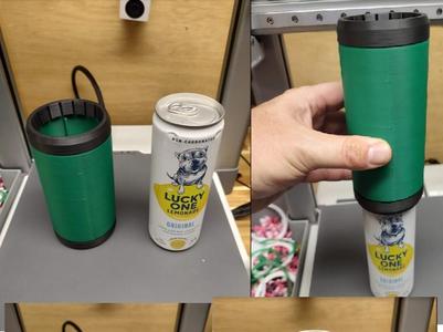 BEERZOOKA SINGLE SLIM BEER KOOZIE