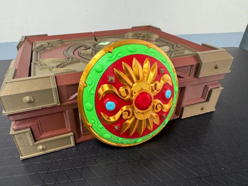 The Legend of Zelda Seven Treasures Shield Refrigerator Magnet