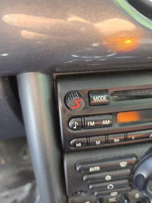 mini cooper r53 radio knob