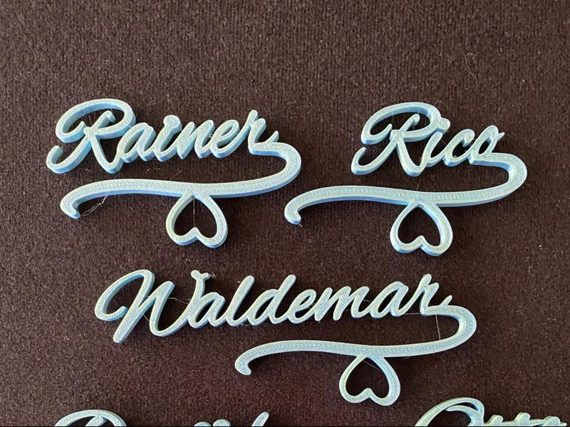 Waldemar, Melissa, Rainer, Hannah, Rico, Stefan