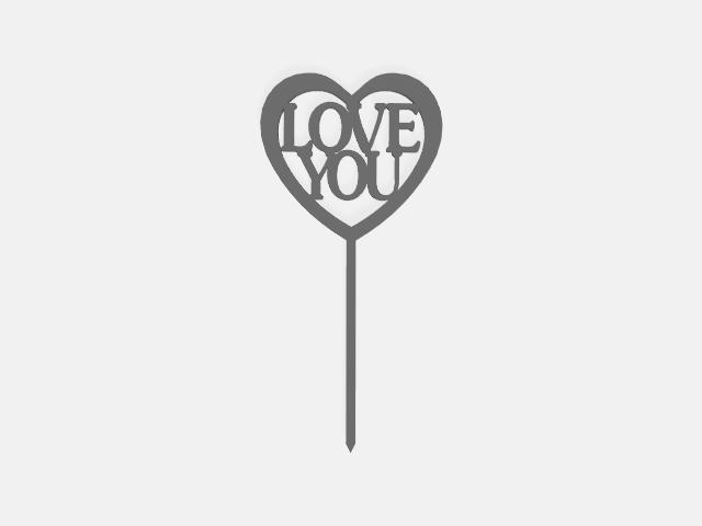 Topper LOVE YOU