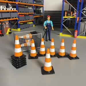 Ballasted traffic cone 1/14 RC trucks